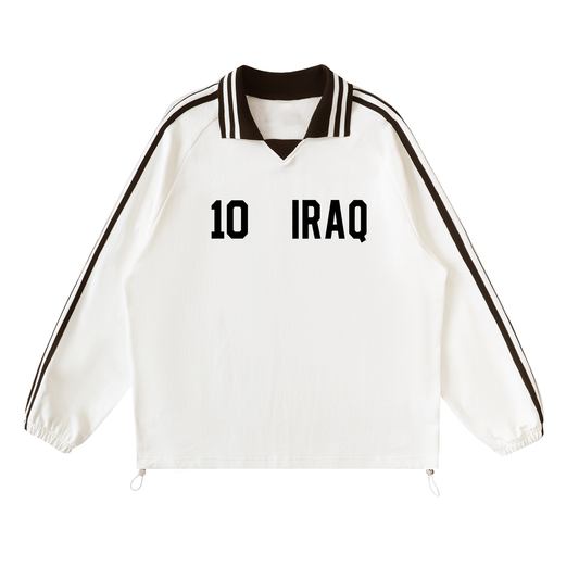 Iraq Retro 1986 Inspired Long Sleeve - WHITE