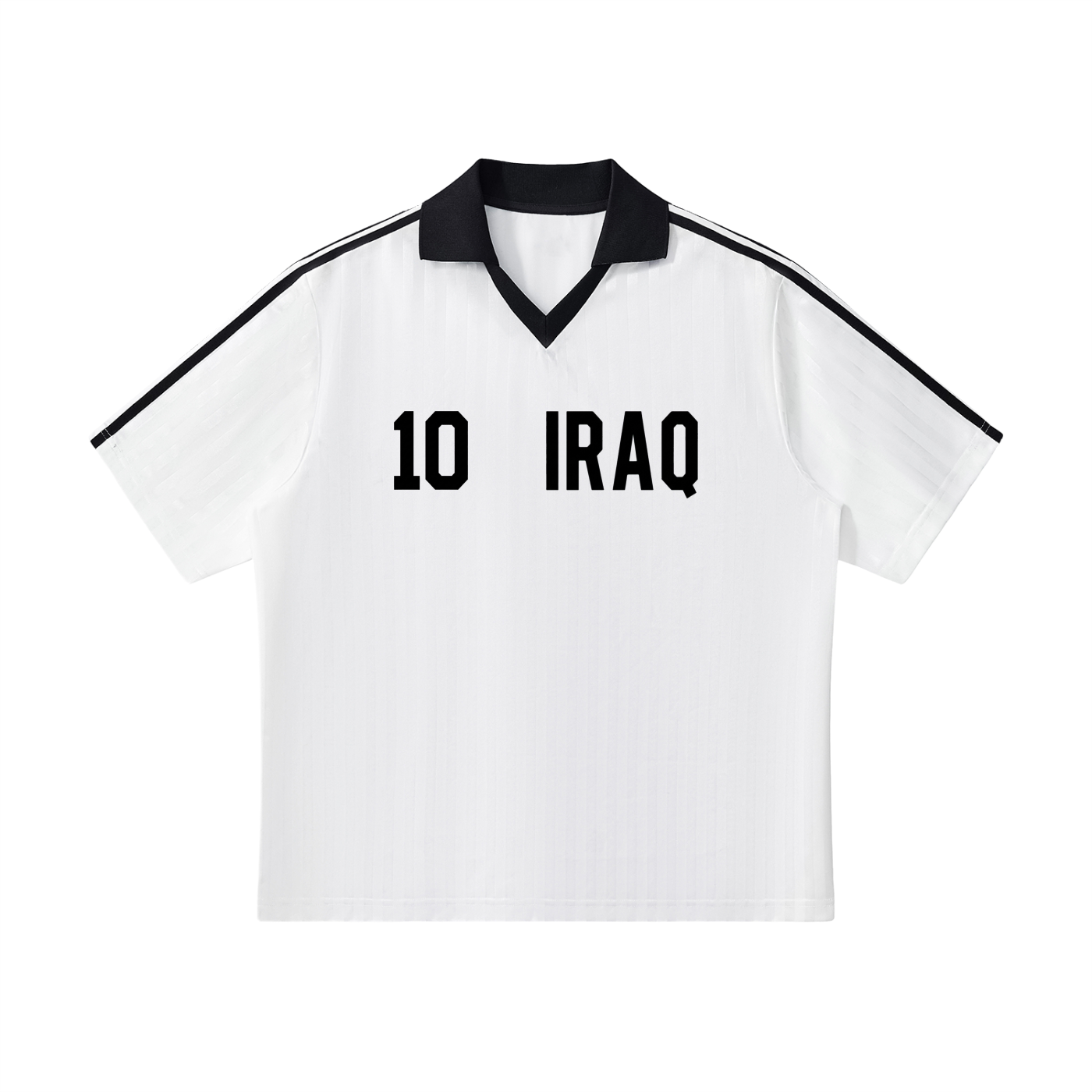 Iraq Retro 1986 Inspired Tee - WHITE/GOLD